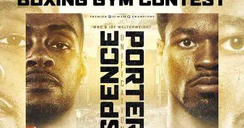 ¿Por qué su gimnasio debe ser elegido para asistir a Errol Spence Jr. vs Shawn Porter? Errol Spence Jr. vs Shawn Porter (Design by Hector De La Cruz)