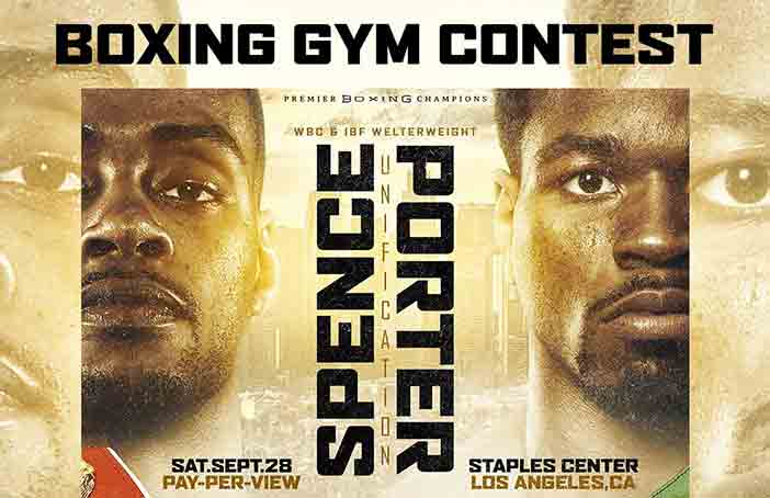 Errol Spence Jr. vs Shawn Porter (Design by Hector De La Cruz)