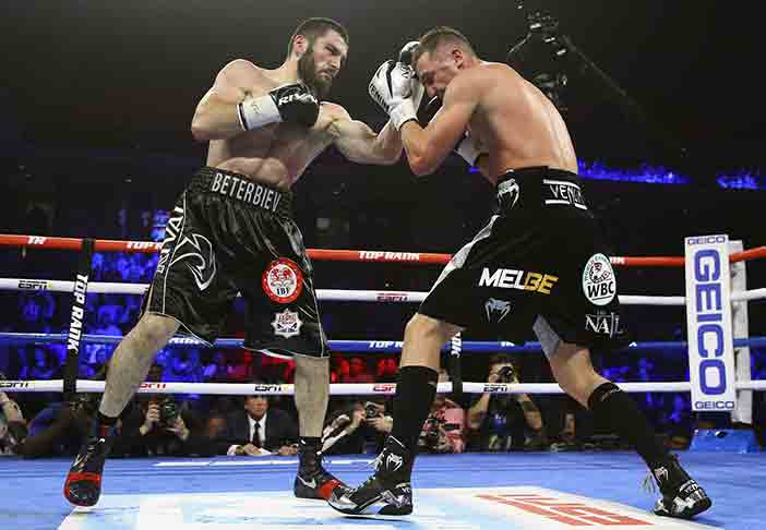 Artur Beterbiev vs Oleksandr Gvozdyk (Mikey Williams / Top Rank)