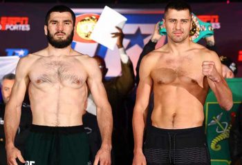 Beterbiev vs. Gvozdyk (Foto: Mikey Williams / Top Rank)