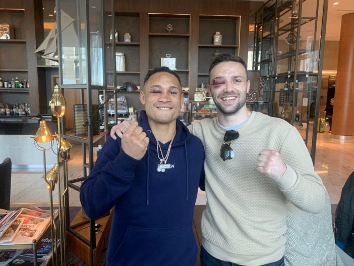 Prograis y Taylor tras el combate