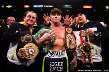 Saúl "Canelo" Álvarez (DAZN-WESTCOTT)
