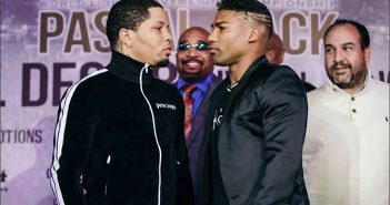 Gervonta vs. Yuriorkis: Escándalo en primer pesaje y ausencia de Comisión Atlética en segundo Gervonta Davis y Yuriorkis Gamboa (Amanda Westcott / SHOWTIME)
