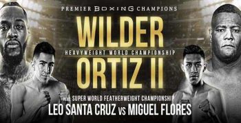 Wilder vs Ortiz cartelera