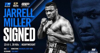 Top Rank firma al peso pesado Jarrell “Big Baby” Miller Jarrell "Big Baby" Miller
