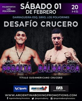 Yamil Peralta ante Darío Balmaceda