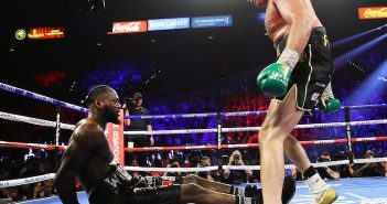 Ninguna pelea vale la vida de un boxeador Deontay Wilder cae ante Tyson Fury (Mikey Williams/Top Rank)