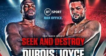 Joe Joyce vs Daniel Dubois