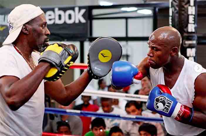 Roger Mayweather y Floyd Mayweather