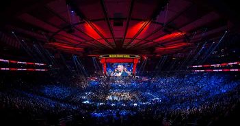 El mundo del boxeo muestra su agradecimiento a los que luchan contra el coronavirus Madison Square Garden de Nueva York