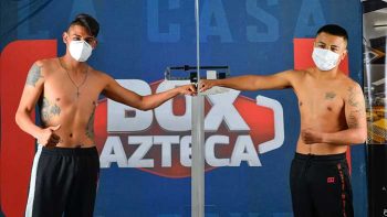 Emanuel Navarrete vs Uriel López (Fotos: Zanfer Promotions)