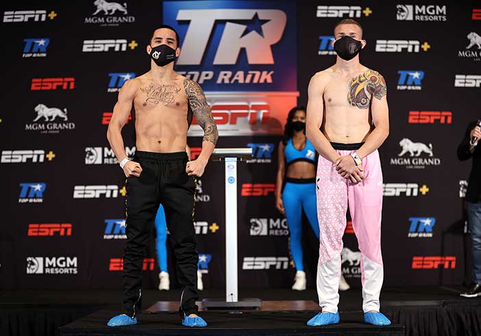 Oscar Valdez vs. Jayson Velez (Mikey Williams / Top Rank)