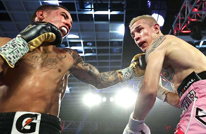 Óscar Valdez vs Jayson Velez (Foto: Mikey Williams)