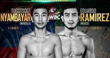 Nyambayar vs. Ramírez en eliminatoria del CMB Tugstsogt Nyambayar vs Eduardo Ramírez CMB