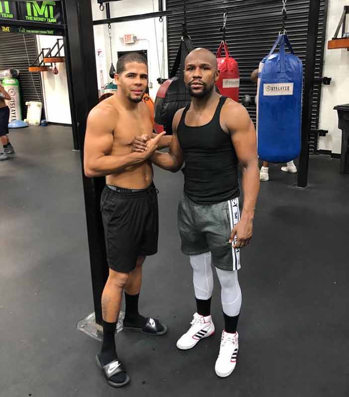 Jean 'Lobo' Torres y Floyd Mayweather