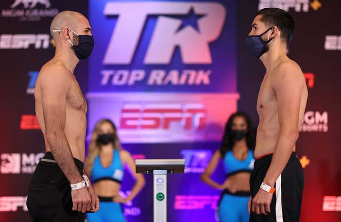 José Pedraza vs. Javier Molina (Mikey Williams / Top Rank)