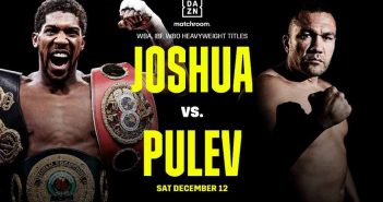 Anthony Joshua – Kubrat Pulev, duelo de pesados el 12 de diciembre en DAZN Anthony Joshua vs Kubrat Pulev