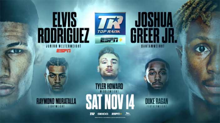 Elvis Rodríguez en el Crawford vs Brook
