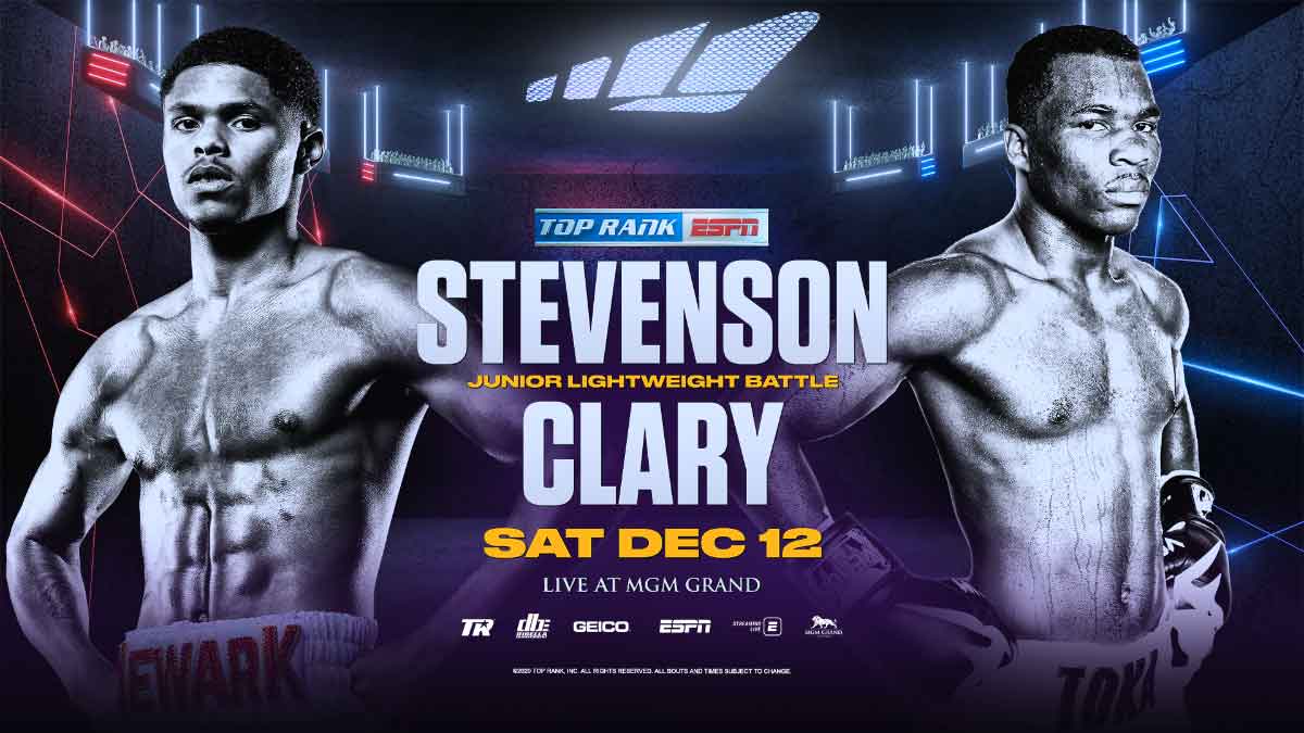 Shakur Stevenson vs Clary