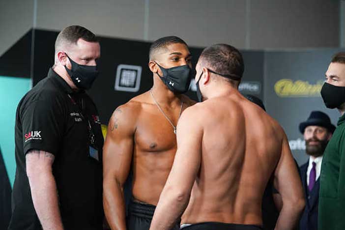 Joshua vs Pulev (Dave Thompson / Matchroom)