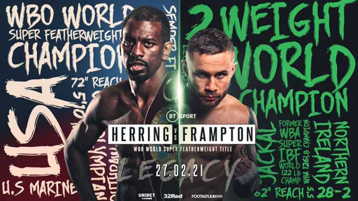 Jamel Herring vs Carl Frampton e
