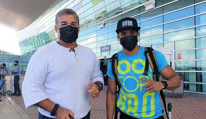 Pedro y Ricky Márquez (Foto por Spartan Boxing)