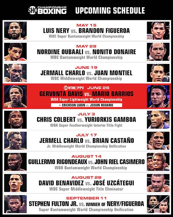 Peleas de Showtime