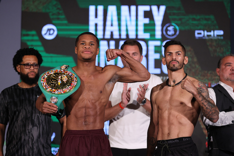 Haney vs Linares WBC