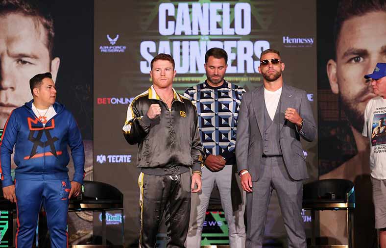 Saunders es el último que debería de hablar de temas de dopaje, sentenció el Canelo Álvarez.