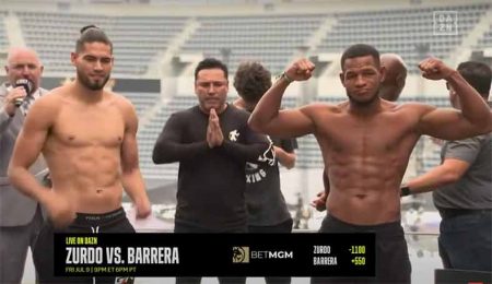 Gilberto Ramírez vs Sullivan Barrera