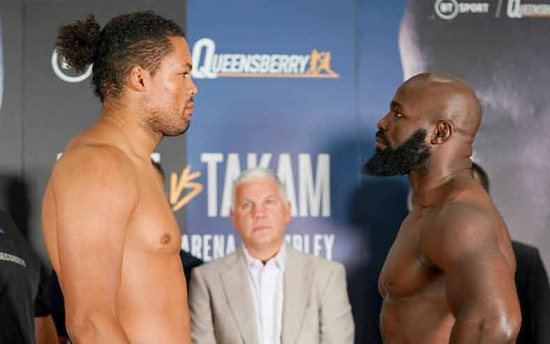 Joe Joyce Vs Carlos Takam