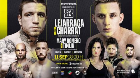 Kerman Lejarraga y Dylan Charrat encabezan velada