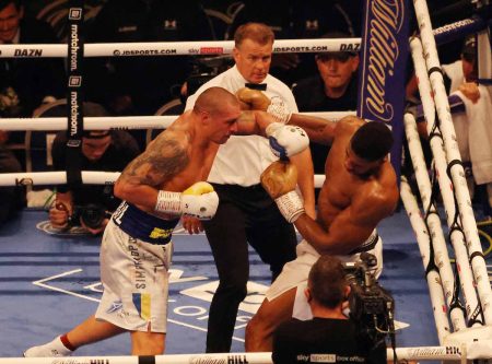 Anthony Joshua vs Oleksander Usyk (Foto: Mark Robinson Matchroom Boxing)