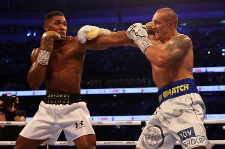 Anthony Joshua vs Oleksander Usyk (Foto: Mark Robinson Matchroom Boxing)