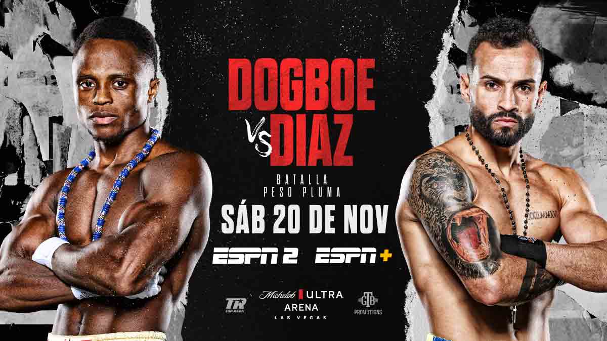Isaac Dogboe y Christopher "Pitufo" Díaz