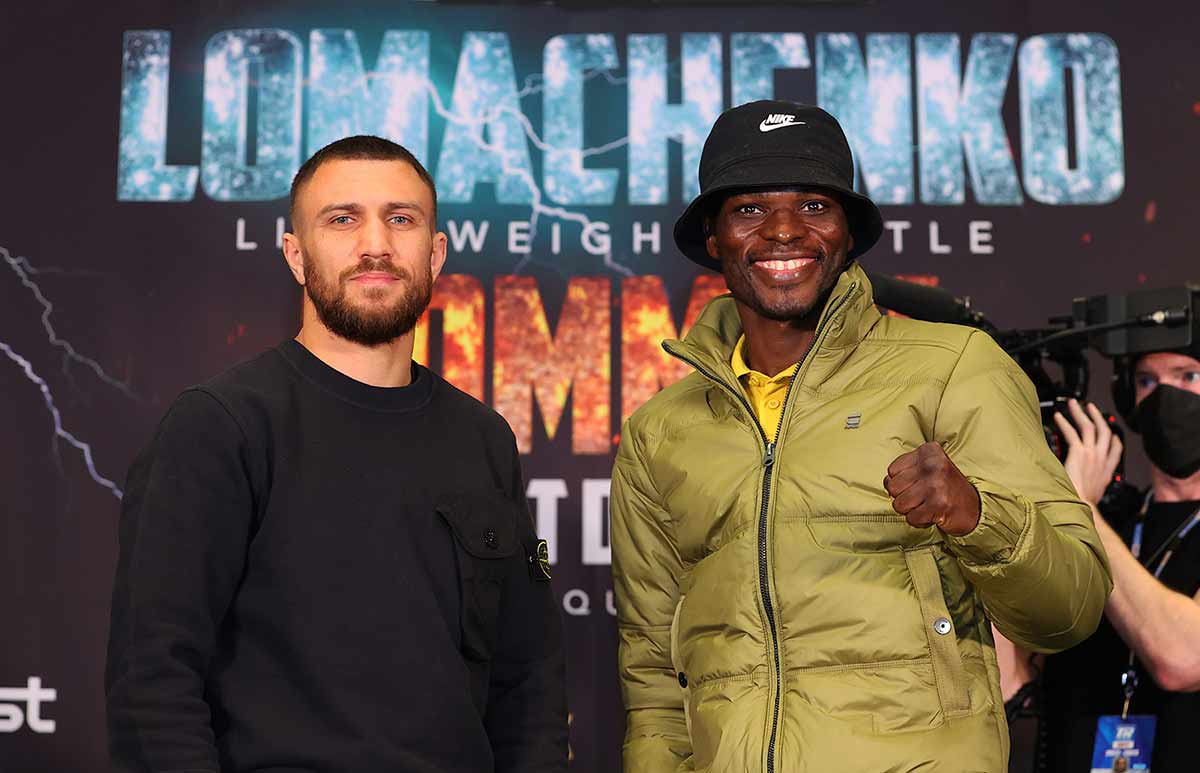Vasiliy Lomachenko vs Richard Commey