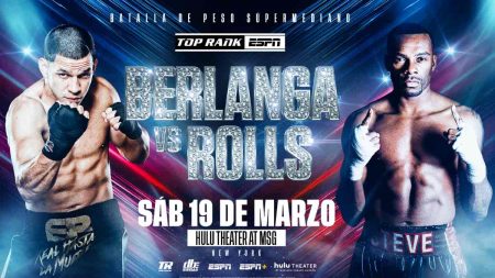 Edgar Berlanga vs. Steve Rolls