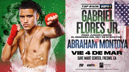 Gabriel Flores Jr. vs Abrajam Montoya