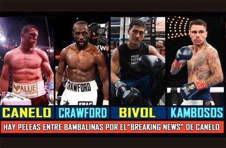 Canelo, Crawford, Bivol y Kambosos