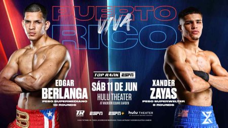 Edgar Berlanga y Xander Zayas
