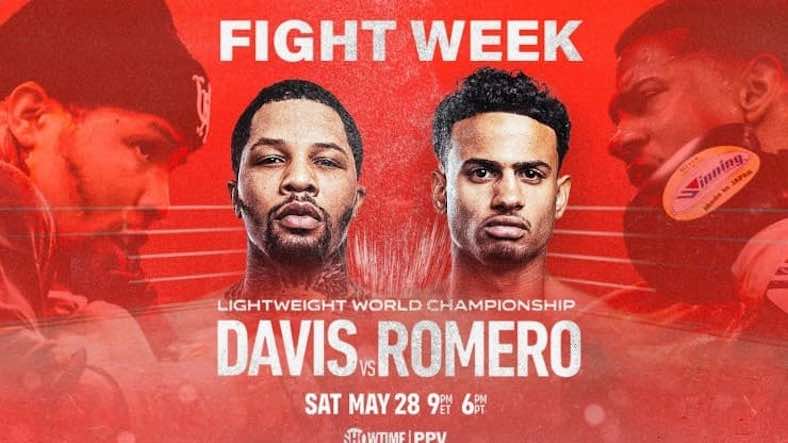 ¿Dónde ver Gervonta vs Romero