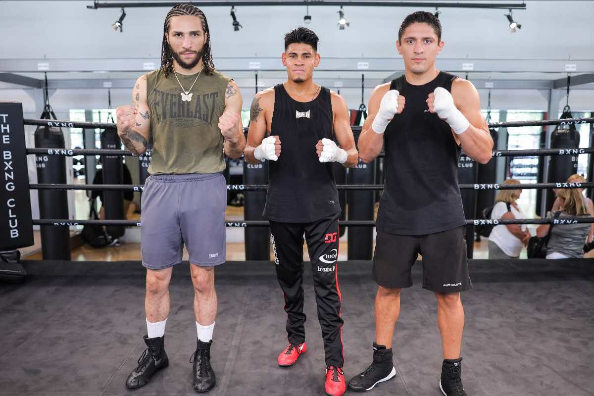 Emanuel Navarrete, Nico Ali Walsh & Giovani Santillán
