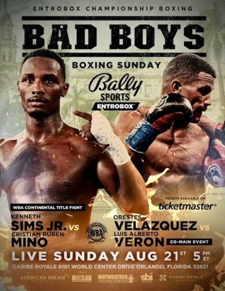 Kenneth "Bossman" Sims Jr. vs. Christian "Piedrita" Mino