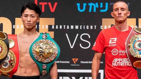 Naoya Inoue y Paul Butler