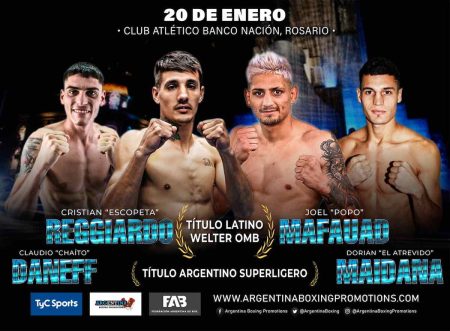 Cristian Reggiardo vs. Joel Mafauad