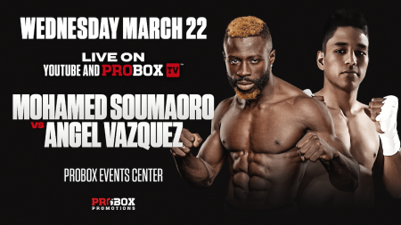Mohamed Soumaoro vs Angél Vázquez