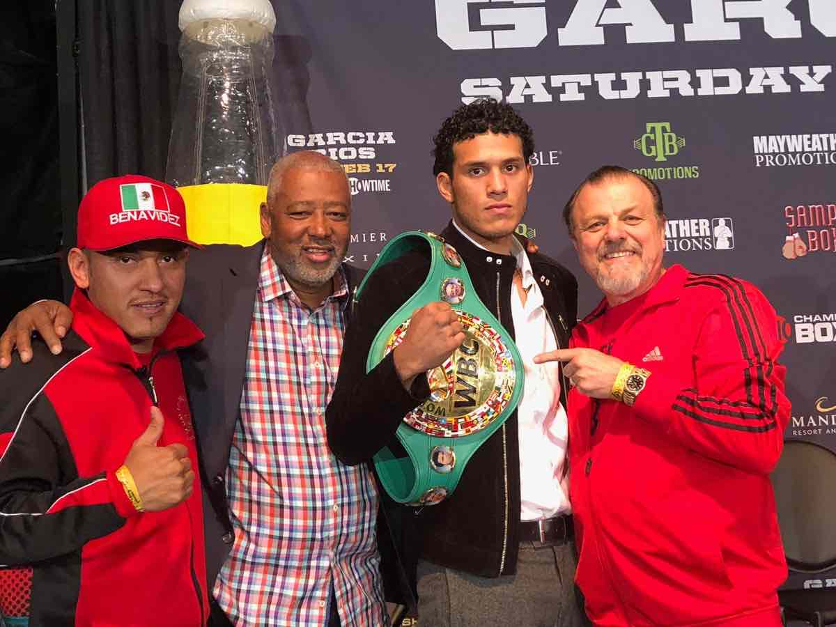 Benavidez (Padre)., Al Haymon, David Benavidez y Sampson Lewkowicz