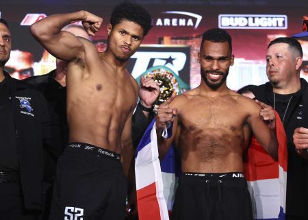 Shakur Stevenson vs Edwin De Los Santos