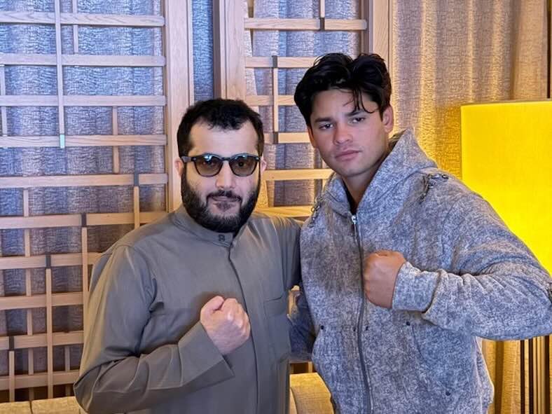 Turki Alalshikh y Ryan García