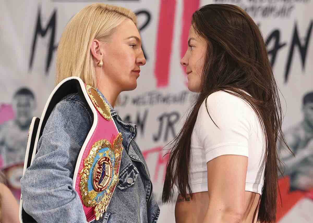 Mikaela Mayer vs Sandy Ryan